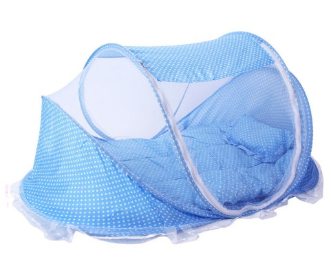 Foldable Baby Bed Net with Pillow - QuaTechh