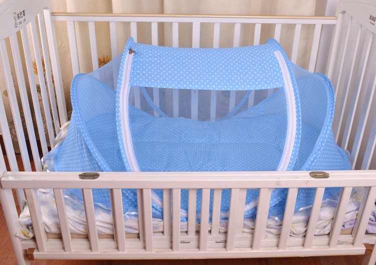 Foldable Baby Bed Net with Pillow - QuaTechh