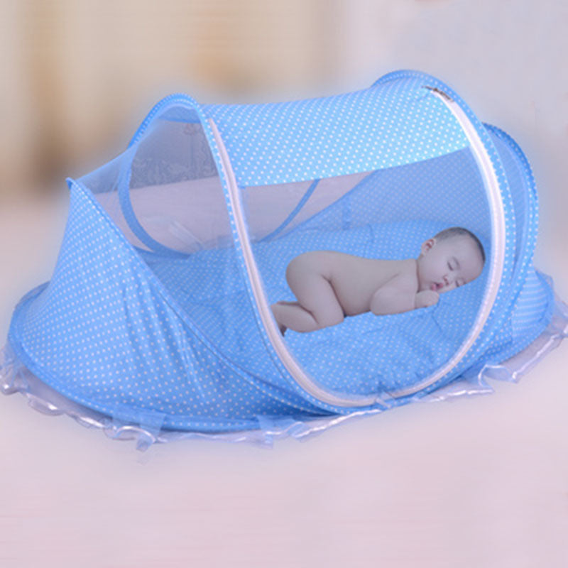 Foldable Baby Bed Net with Pillow - QuaTechh