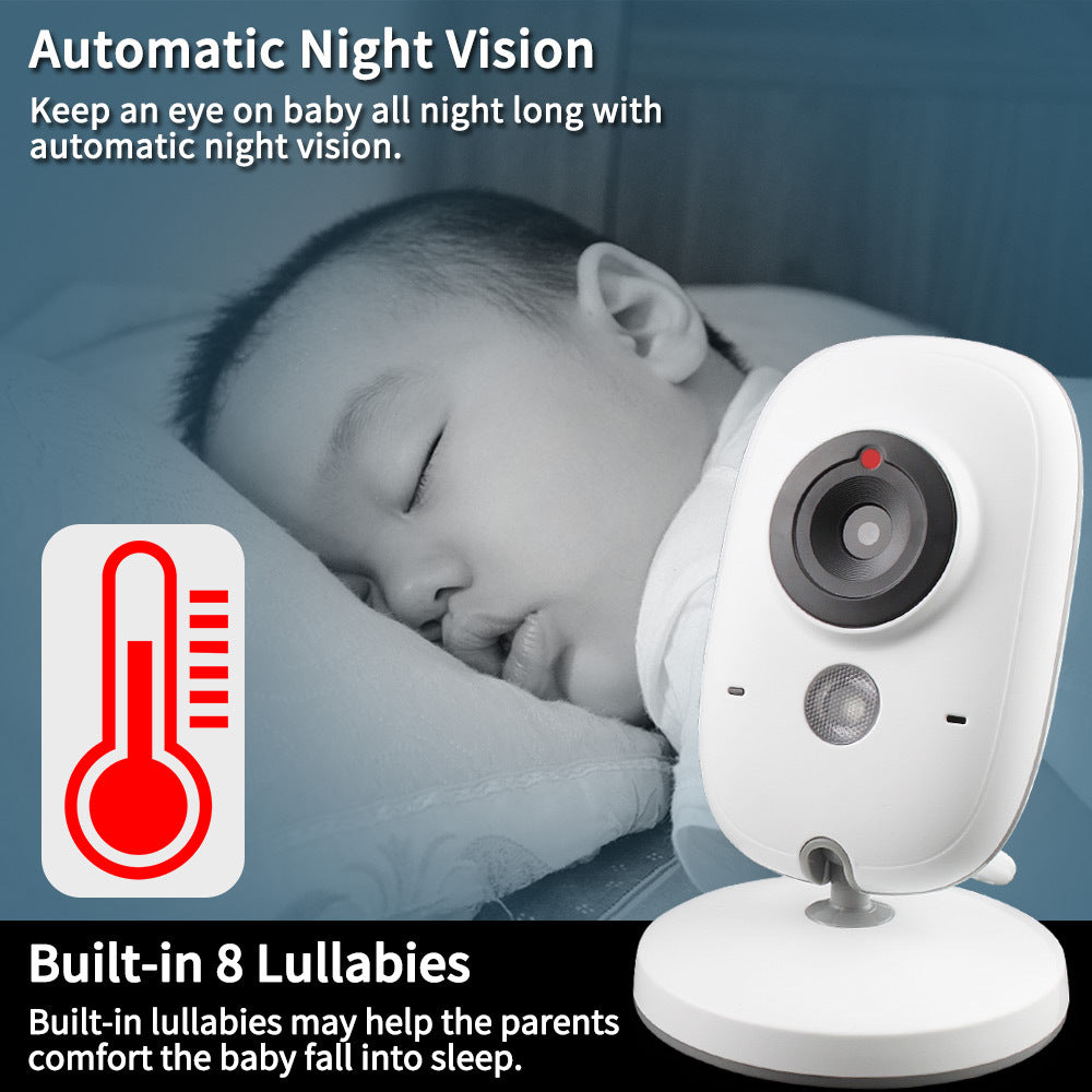 Smart 3.2 Inch Digital Baby Monitor - QuaTechh