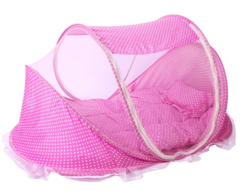 Foldable Baby Bed Net with Pillow - QuaTechh